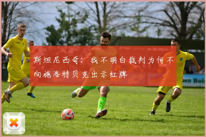 斯坦尼西奇：我不明白裁判为何不向施洛特贝克出示红牌