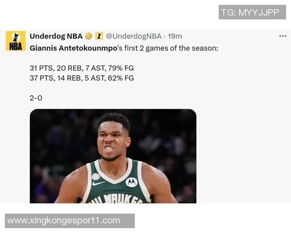 字母哥表现出色却难掩球队疲态14投9中贡献22分8篮板3助攻1盖帽